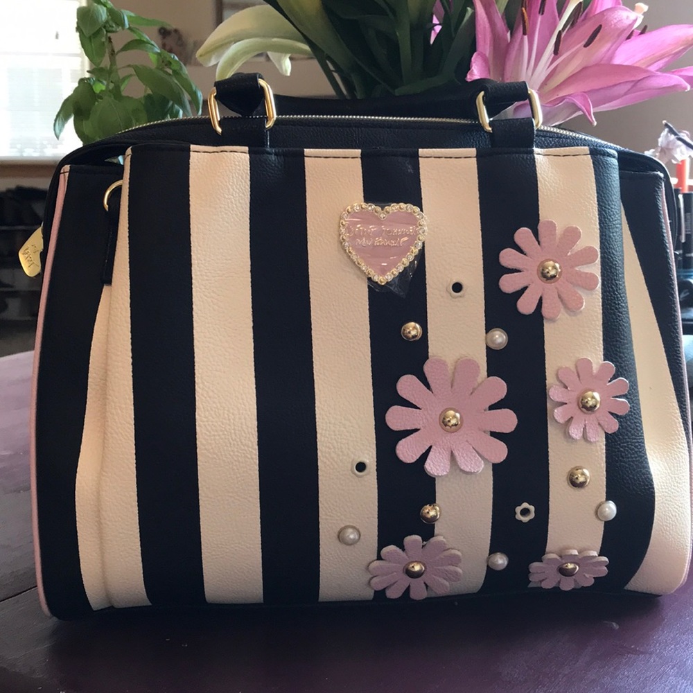 Betsey Johnson leather handbag
